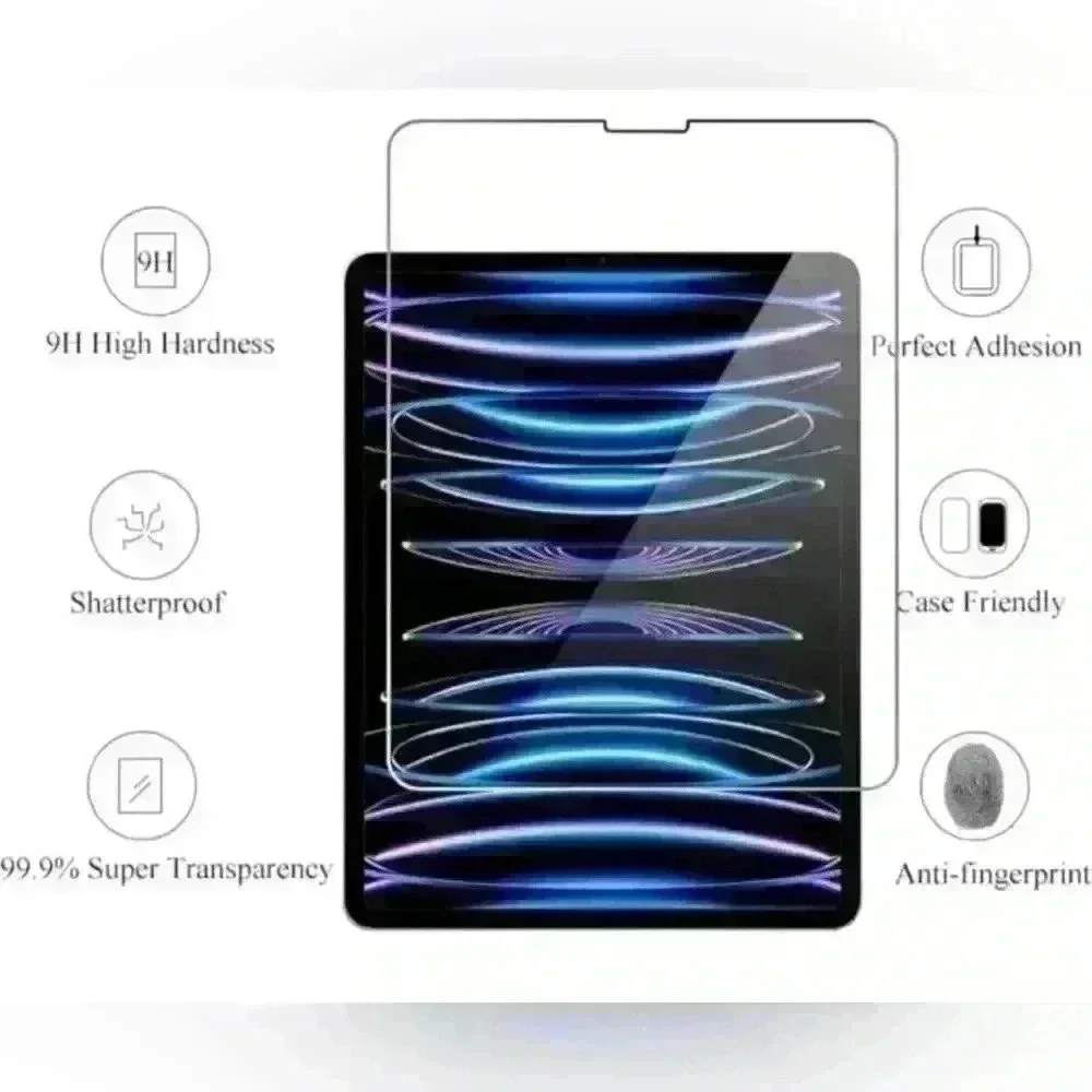 Screen Protector for iPad Pro 11 inch 2022/2021/2020 (4th/3rd/2nd Generation)